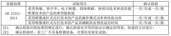 打印機節(jié)能認證審廠要求